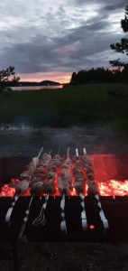 шашлык на закате шашлык на закате