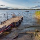 берег пирс осень берег пирс осень